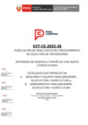 Vista preliminar de documento Proveedores adjudicatarios EXT-CE-2023-26