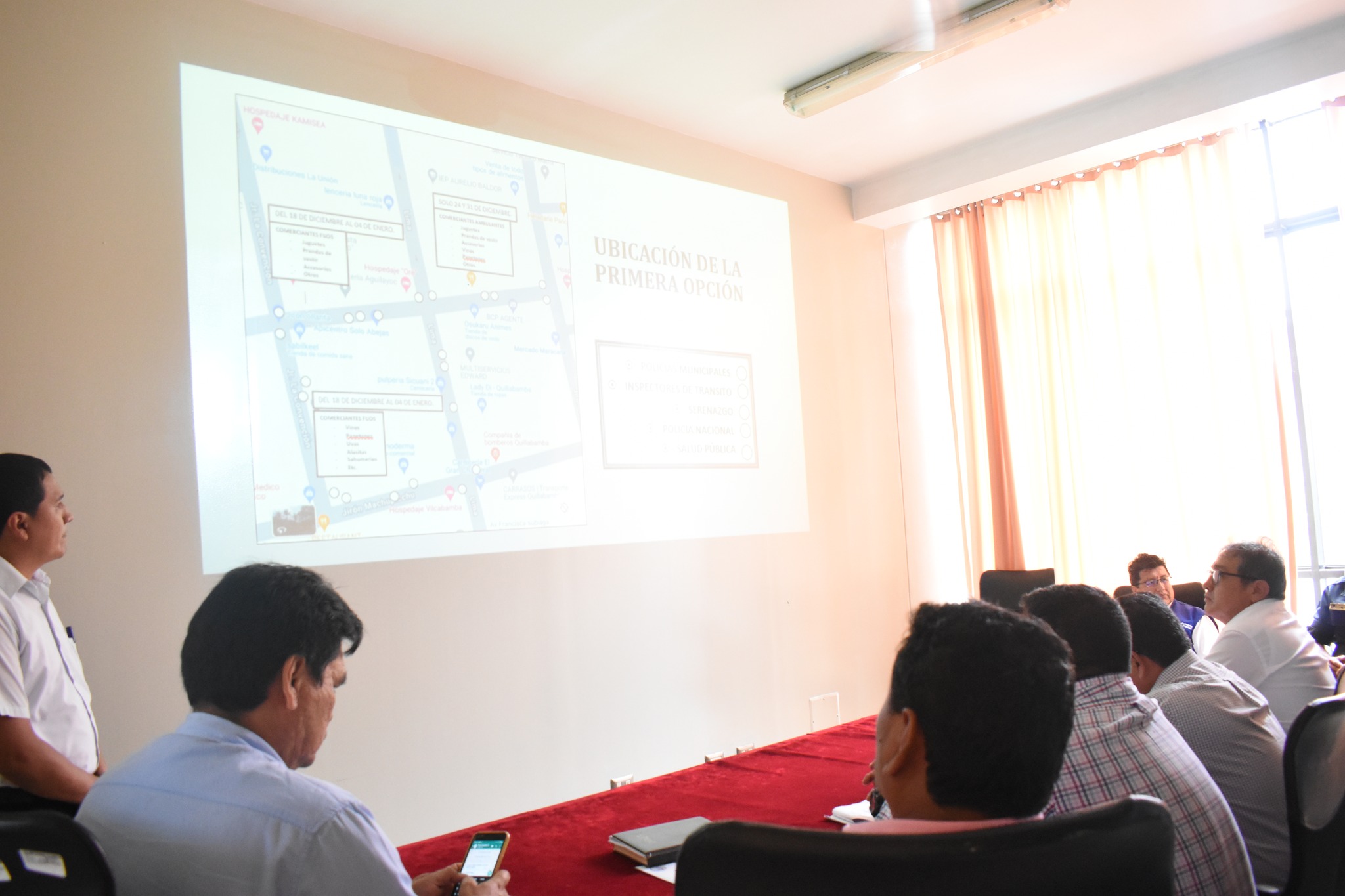 Presentan plan de trabajo por fiestas navideñas y año nuevo en Quillabamba