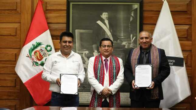 Ministerio de Salud y Pronis garantizan financiamiento para Hospital de Chincheros en Apurímac