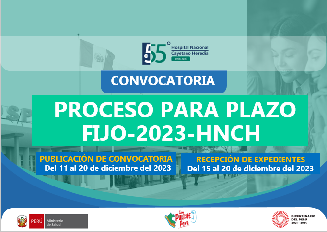 Concurso Plazo Fijo - 2023- HNCH