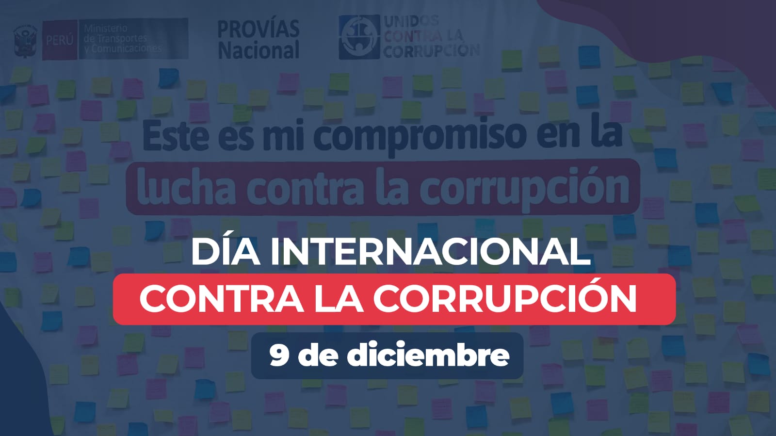 Provías Nacional refuerza su compromiso ético en el Día Internacional Contra la Corrupción