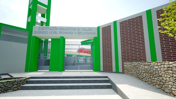 Conozcamos COMO SERÁ LA FUTURA INFRAESTRUCTURA DE LA I. E. EL TALLAN