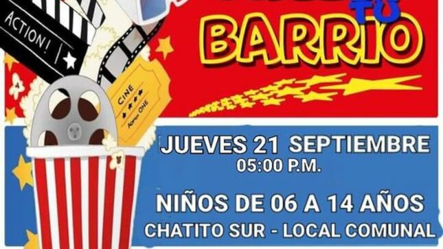 CINE En tu barrio -  CHATITO SUR 