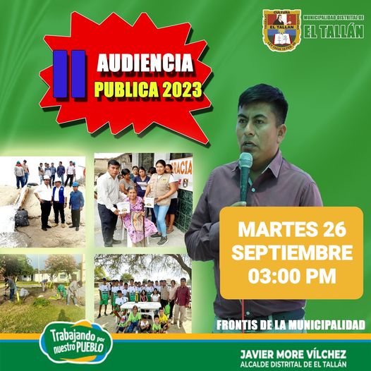II Audiencia PÚBLICA 2023
