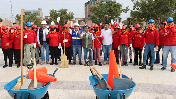 Iniciamos mejoramiento de parque San José Obrero