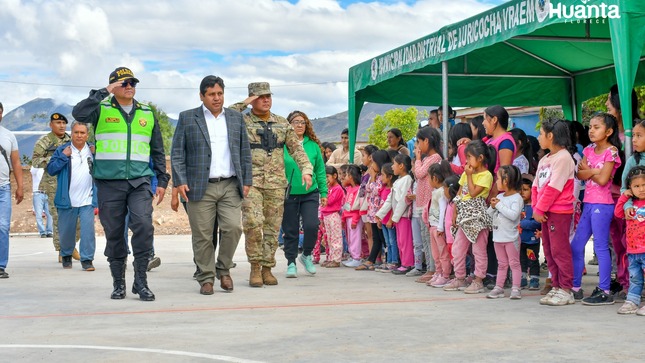 Acción Cívica en la comunidad de Aicas en el distrito de Luricocha.