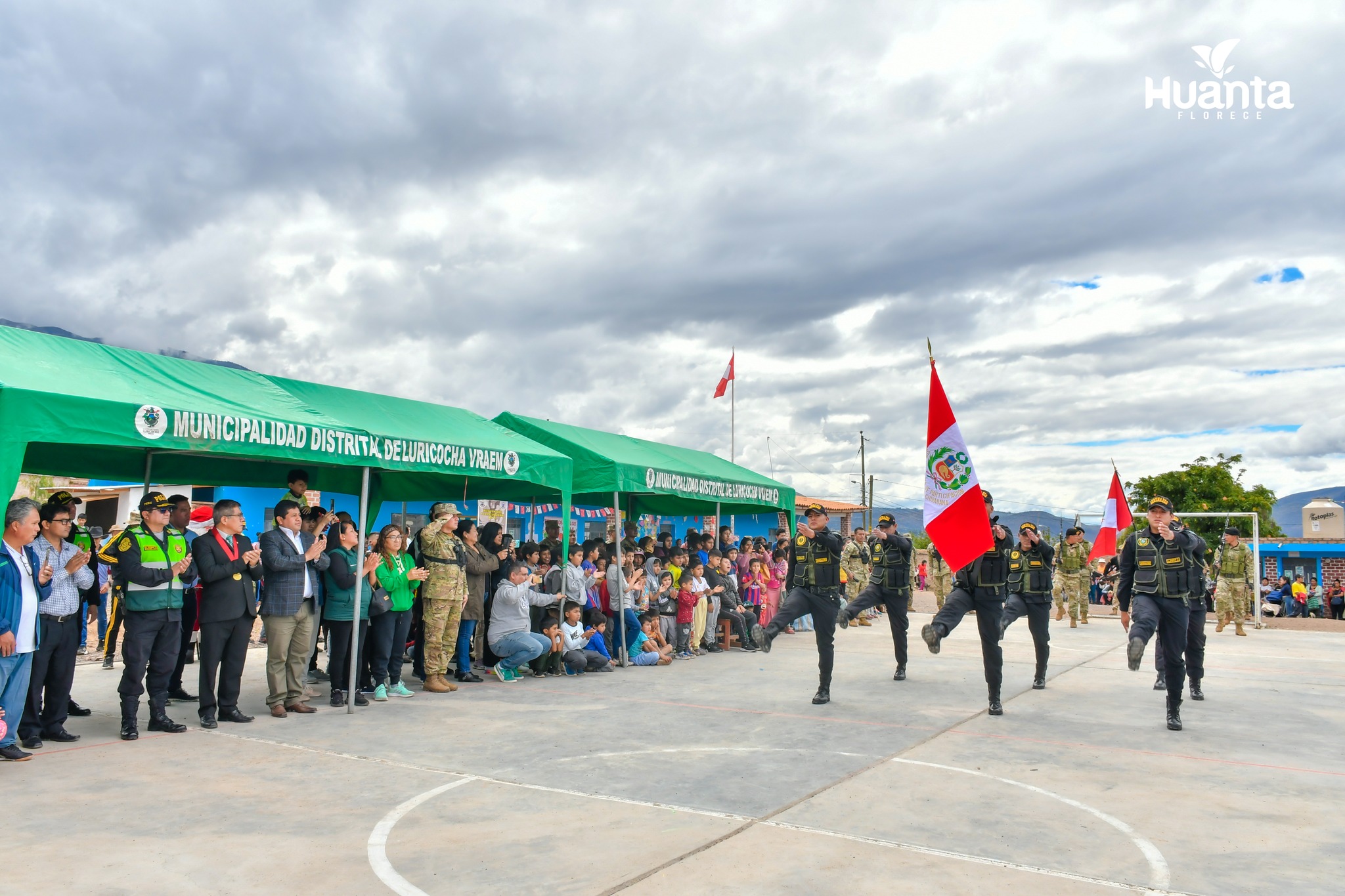 Acción Cívica en la comunidad de Aicas en el distrito de Luricocha.