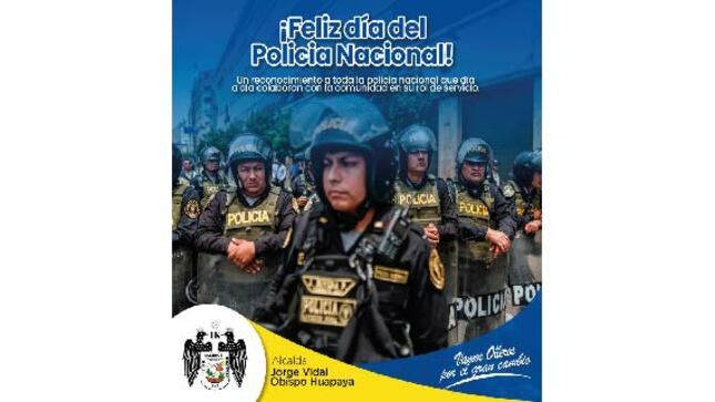 ¡Feliz Día del Policia Nacional!_Mesa de trabajo 1