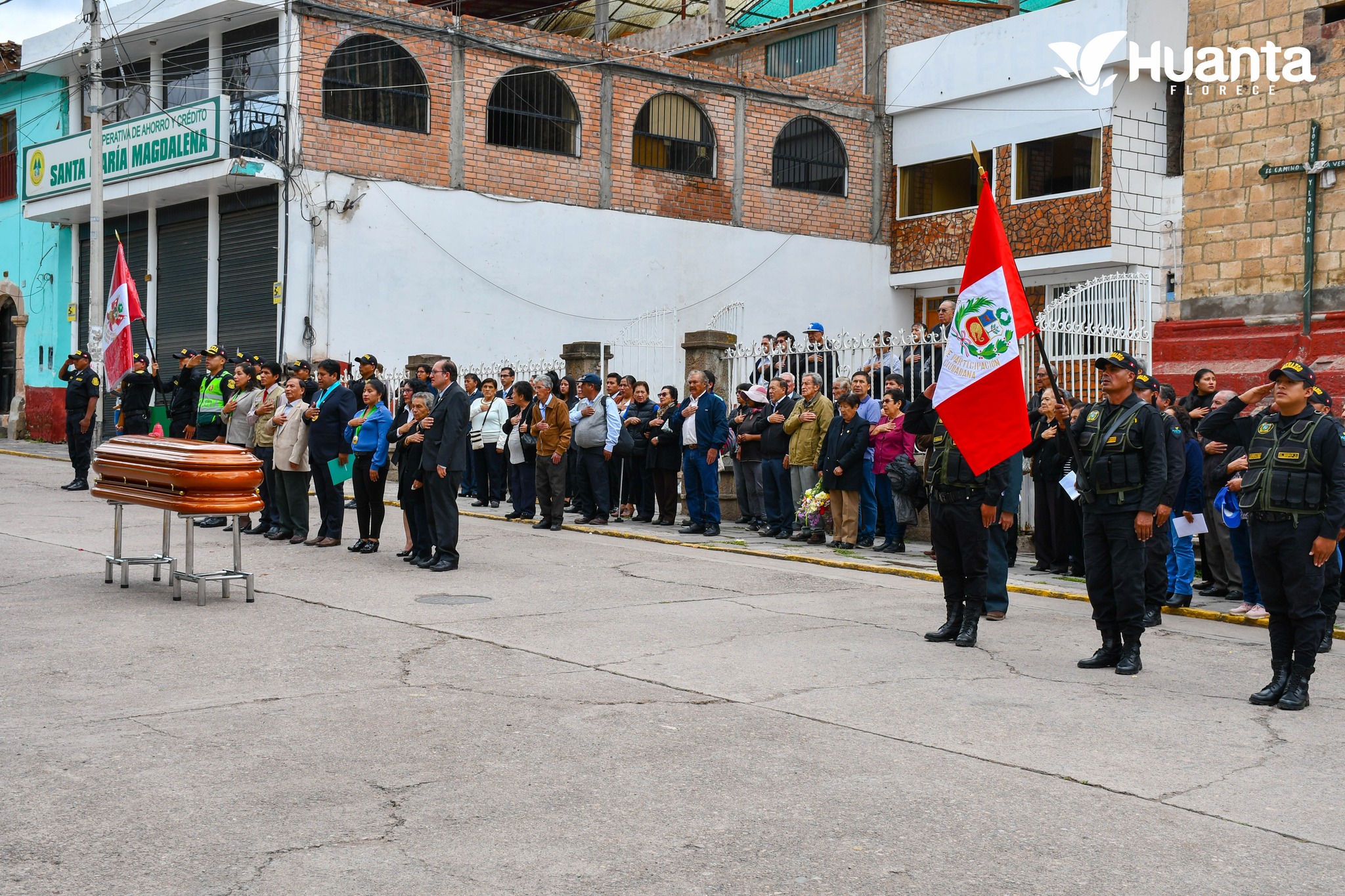 Izamiento Y Homenaje Póstumo A Nelson Pereyra Torres