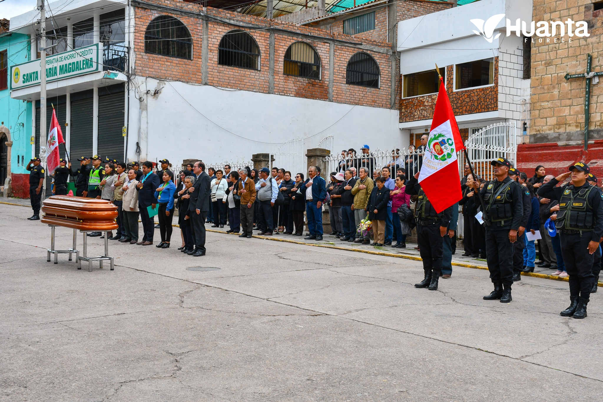 Izamiento Y Homenaje Póstumo A Nelson Pereyra Torres 