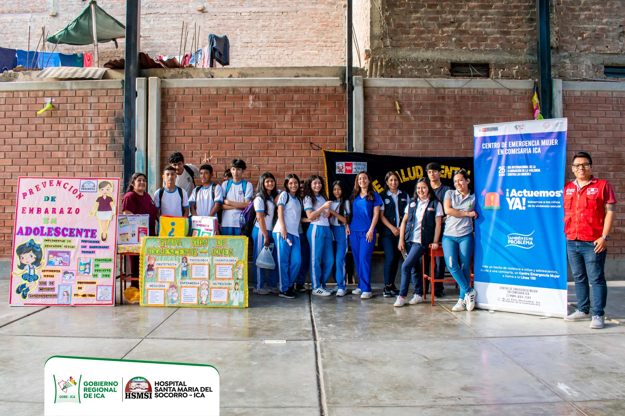 Feria Informativa Prevención del Embarazo en Adolescentes