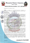 Vista preliminar de documento Resolucion de Alcaldia N° 327-2023-MDI