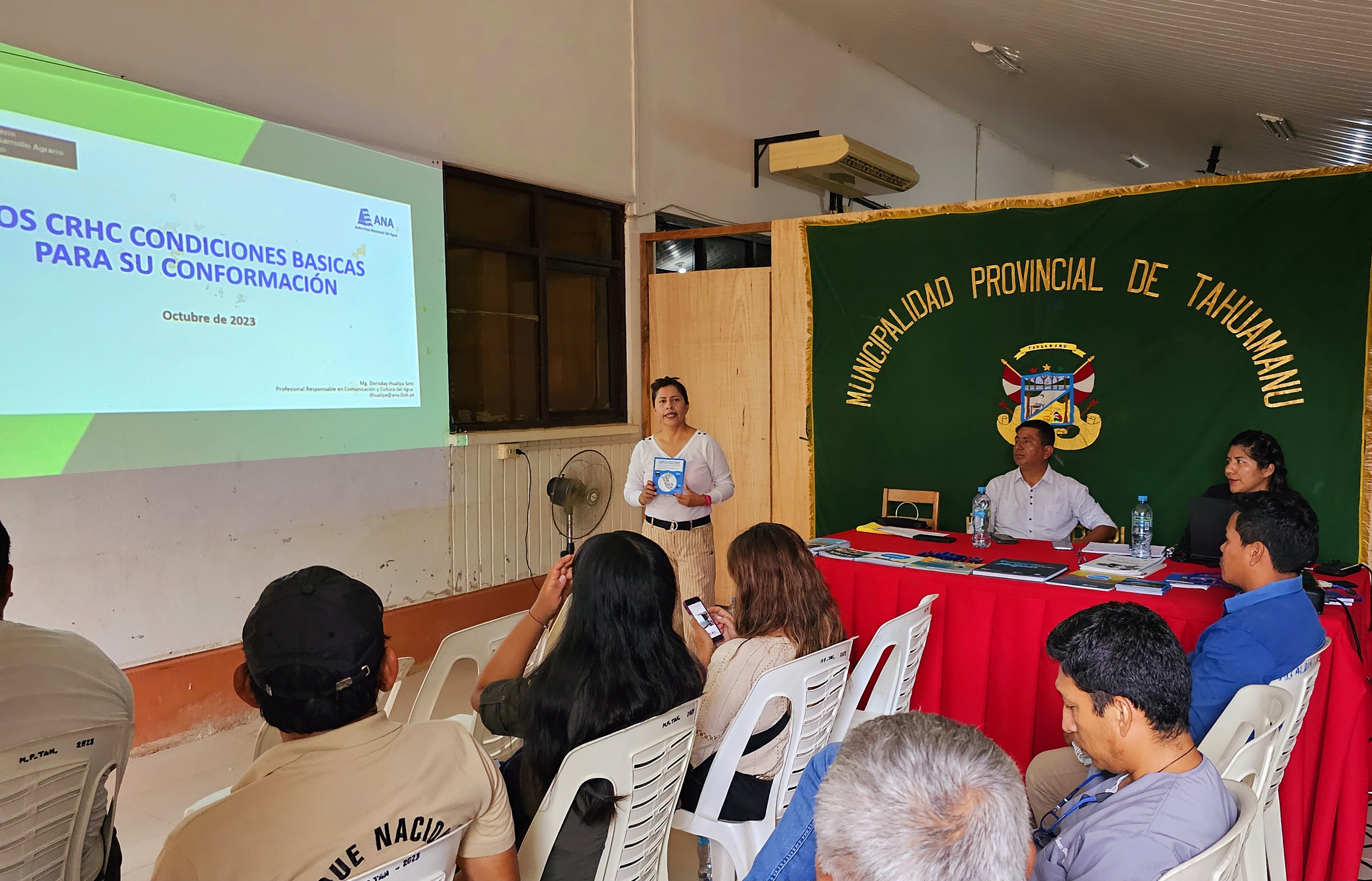 Madre de Dios: Organizan taller de socialización sobre la importancia de conformar el Consejo de Recurso Hídrico en Iñapari