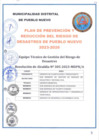 Vista preliminar de documento PLAN  DE PREVENCIÓN Y REDUCCIÓN DEL RIESGO DE DESASTRES__