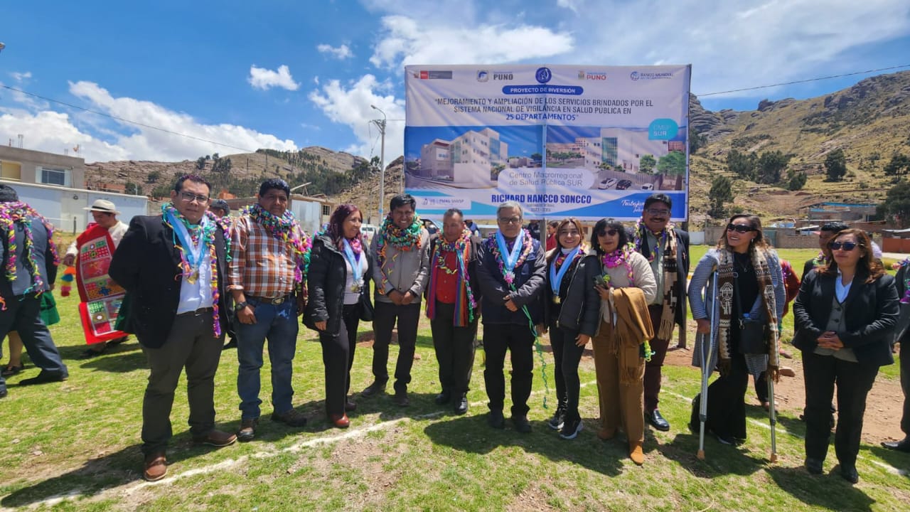 Instituto Nacional de Salud tendrá Centro Macrorregional de Salud Pública del Sur en la región Puno