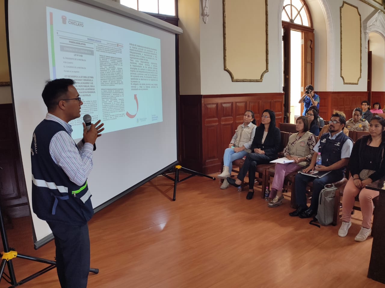 MPCH realiza primera audiencia pública sobre violencia contra las mujeres e integrantes del grupo familiar