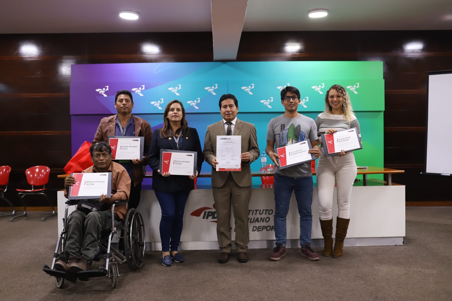 Jurado del concurso de creación de la mascota IPD.