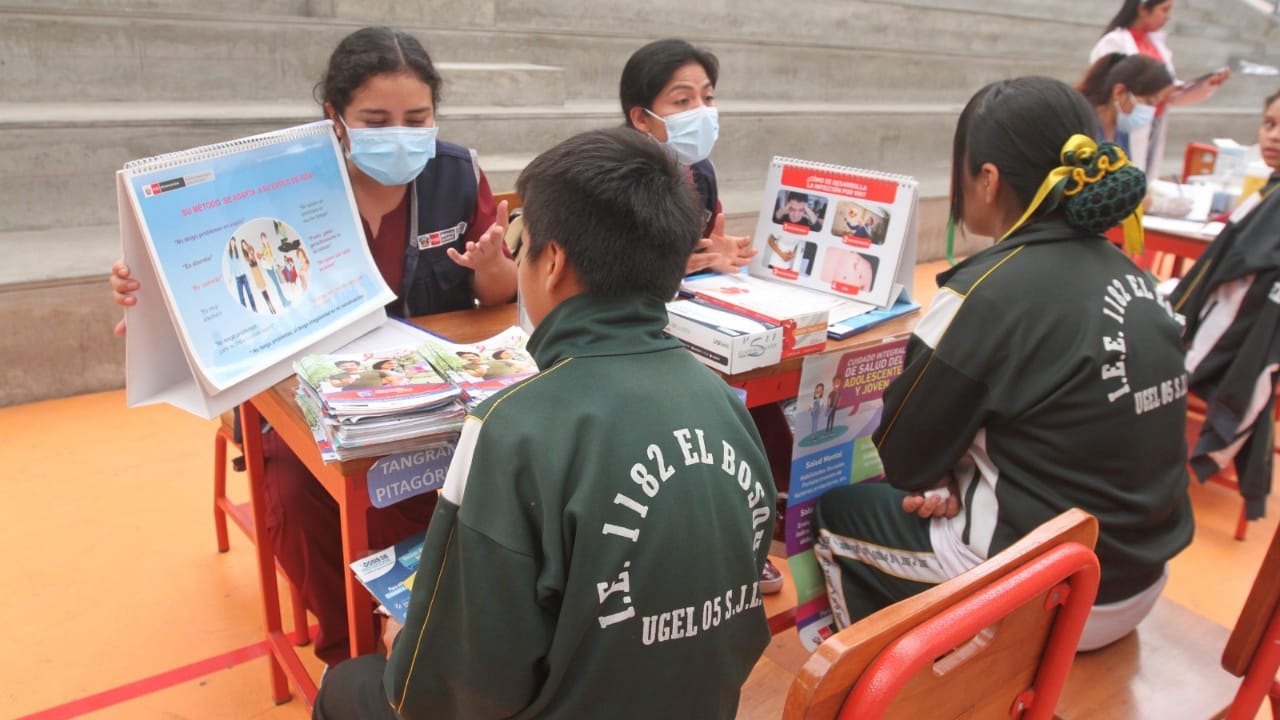 Más de 1200 escolares participaron en la campaña de salud por el cierre del año escolar 2023