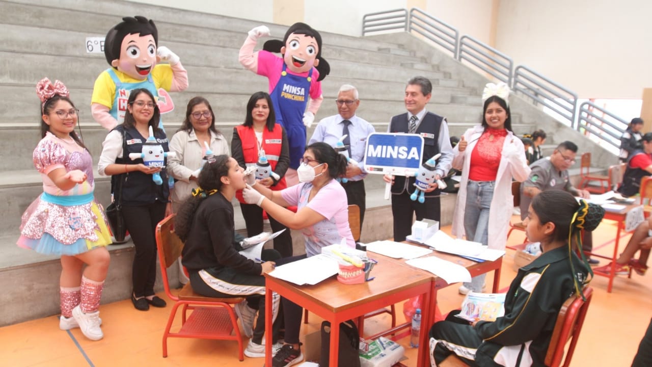 Más de 1200 escolares participaron en la campaña de salud por el cierre del año escolar 2023