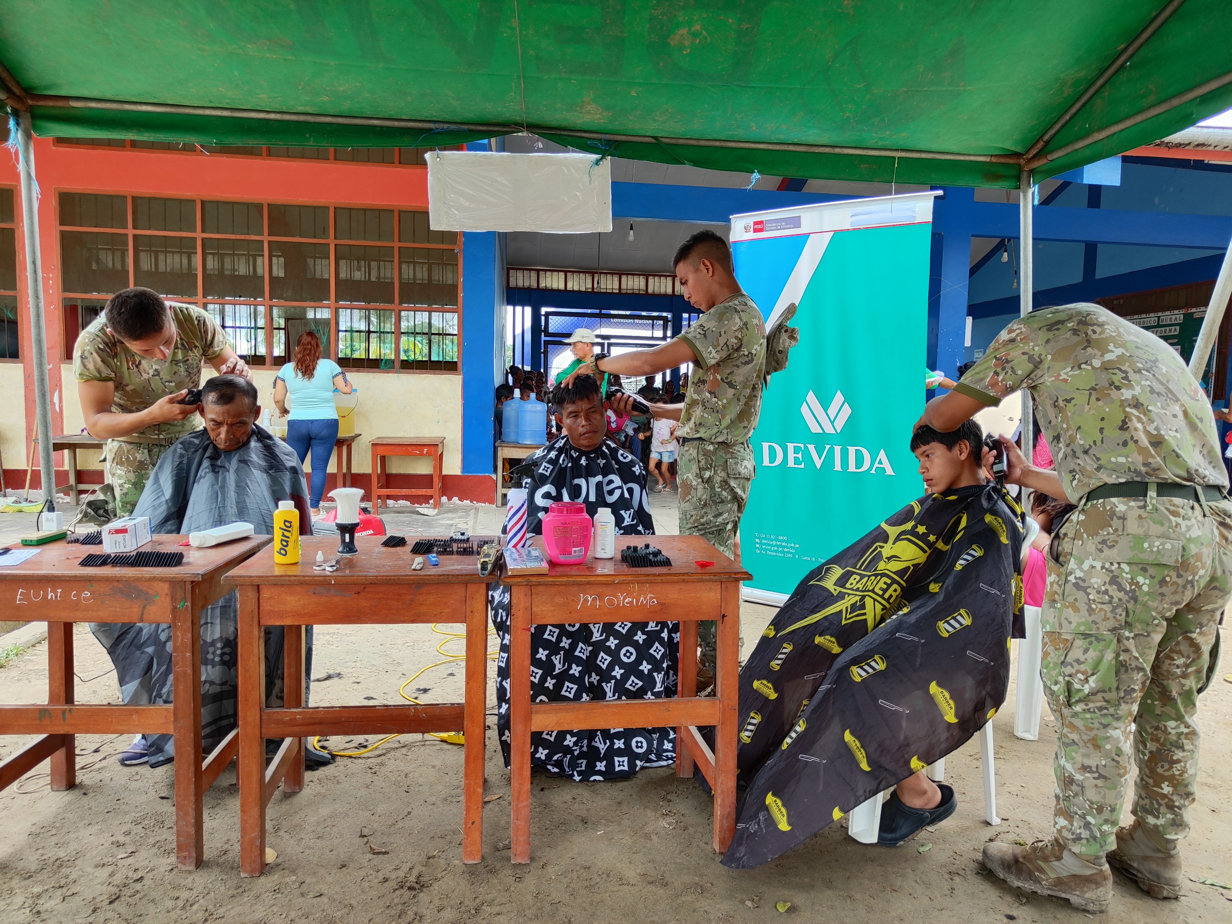 Devida organizó jornada masiva donde participaron diversas entidades del Estado en esta zona de triple frontera.