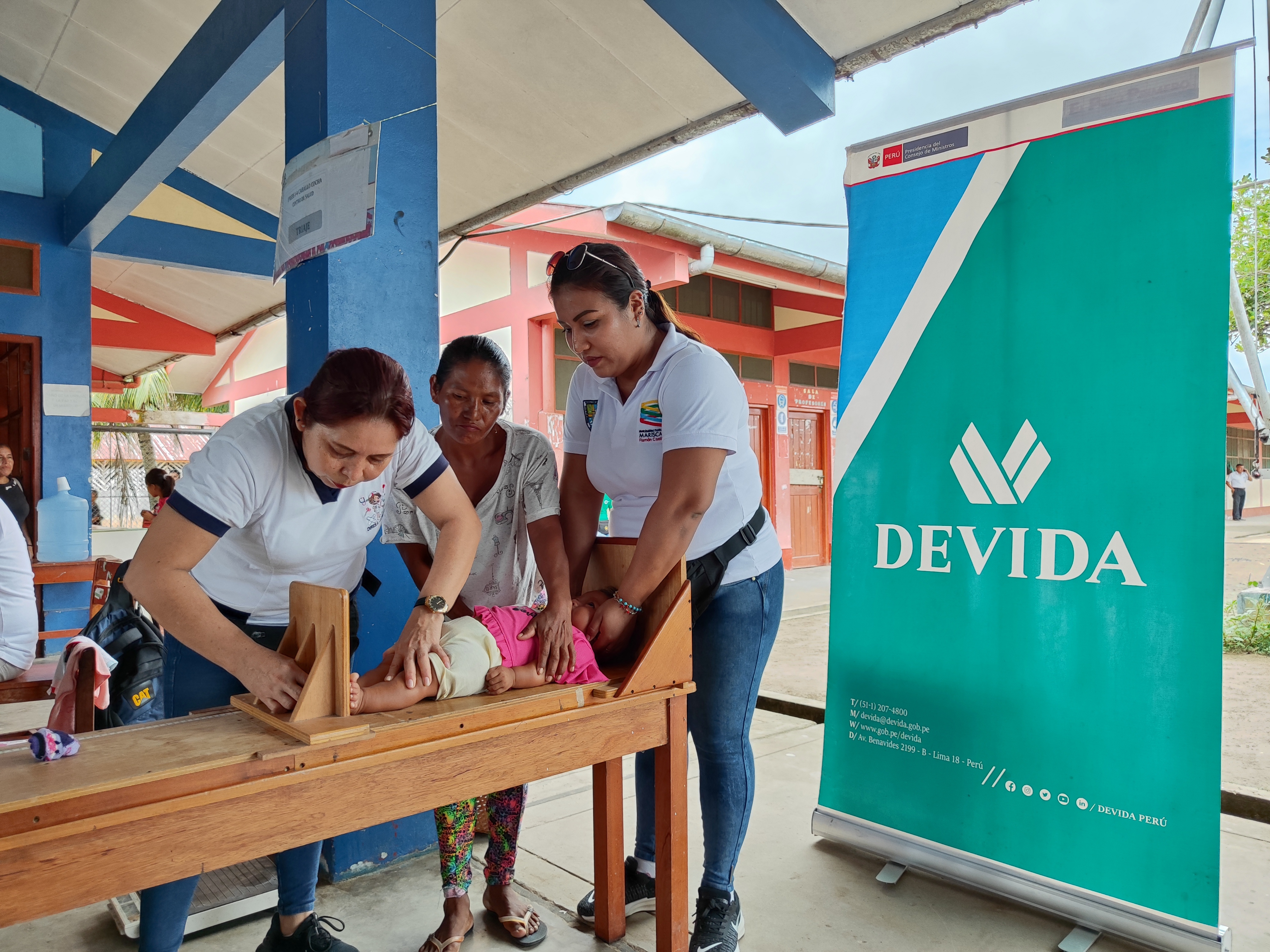 Devida organizó jornada masiva donde participaron diversas entidades del Estado en esta zona de triple frontera.
