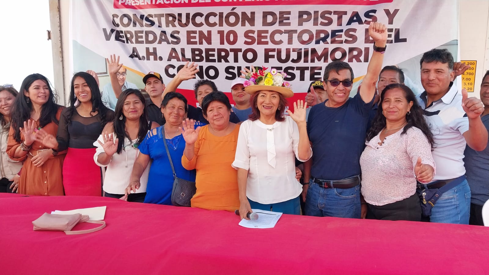 Modernas pistas y veredas transformarán las calles del Cono Sur Este del A.H. Alberto Fujimori en Huacho