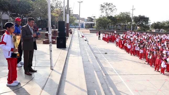 Estudiantes de Ugel Uno ganan medallas de oro en Ajedrez, Juegos Sudamericanos Escolares 2023