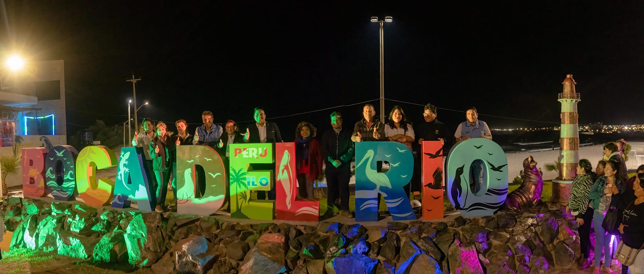 Población de Ilo y turistas podrán disfrutar de un paseo nocturno en una playa totalmente iluminada.
