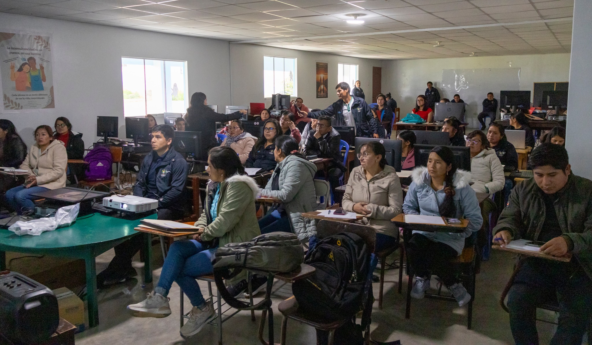 Fotografia de los miembros de esta capacitación.