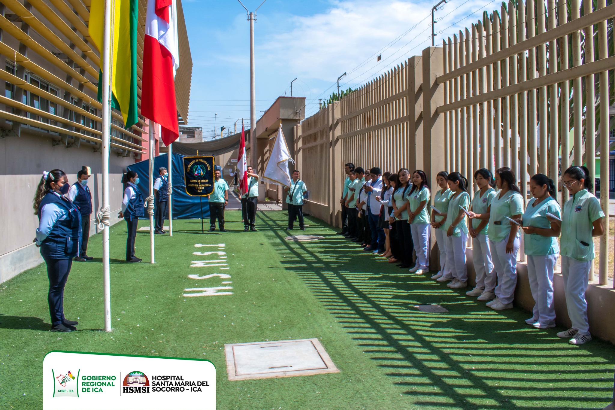 Celebramos el Día del Biólogo Peruano con el tradicional Izamiento del Pabellón Nacional