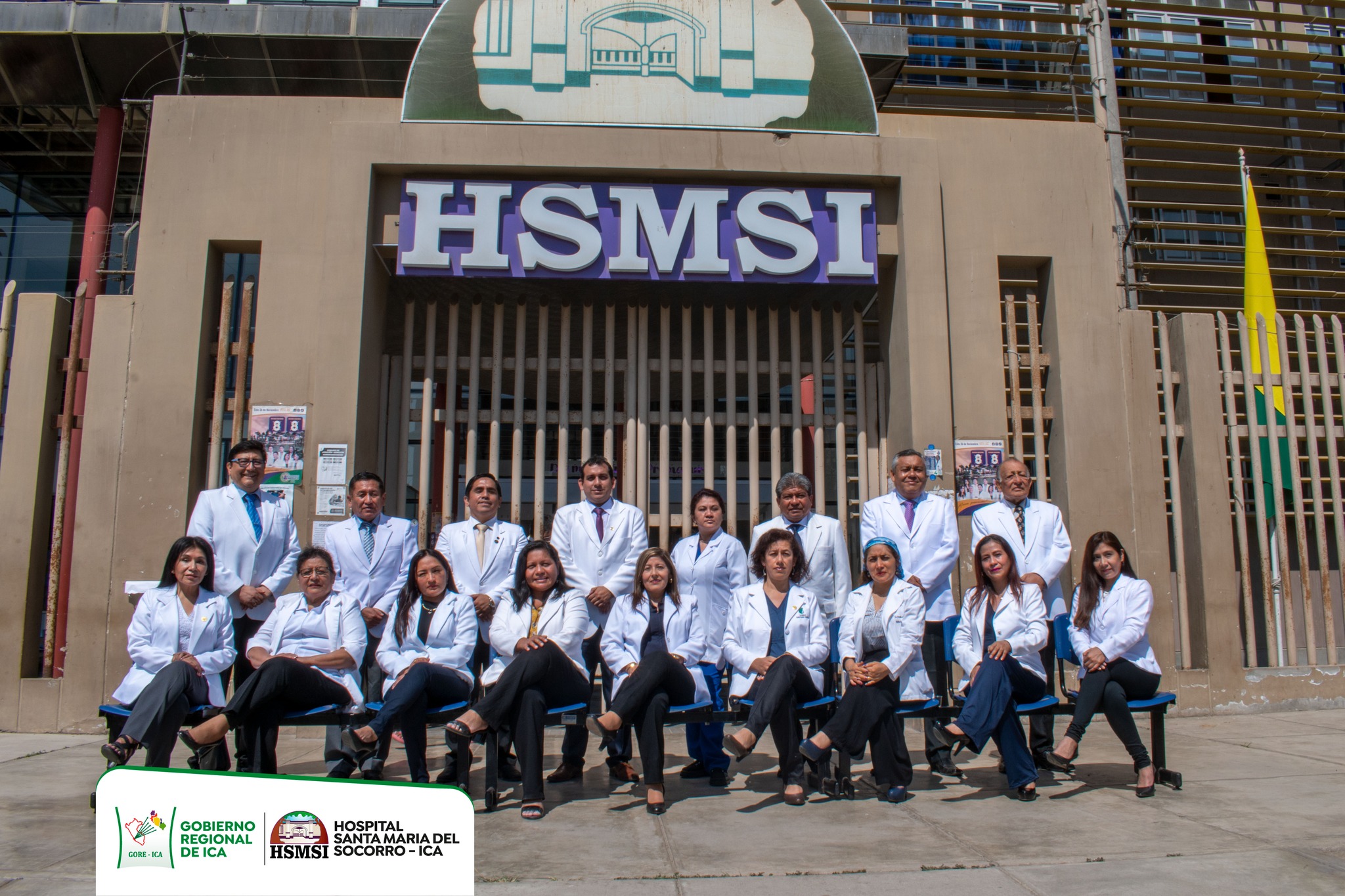 Conmemoración del Día del Médico Internista Peruano, realizamos el tradicional Izamiento del Pabellón Nacional
