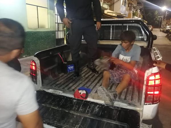 Serenazgo Atrapa A Presuntos Ladrones De Baterías