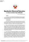 Vista preliminar de documento RDE n.° 209-2023-MINEDU-VMGI-PRONABEC