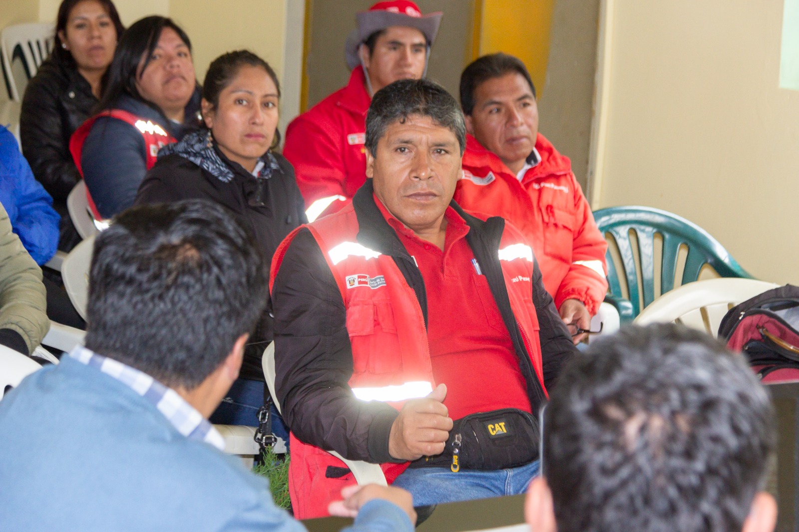 Imagenes de la reunión celebrada en la red de Salud Spanchez Carrión