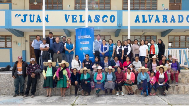 Imagen de la reunión realizada en Yanasara