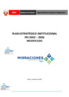 Vista preliminar de documento PEI  2022-2026 de MIGRACIONES MODIFICADO