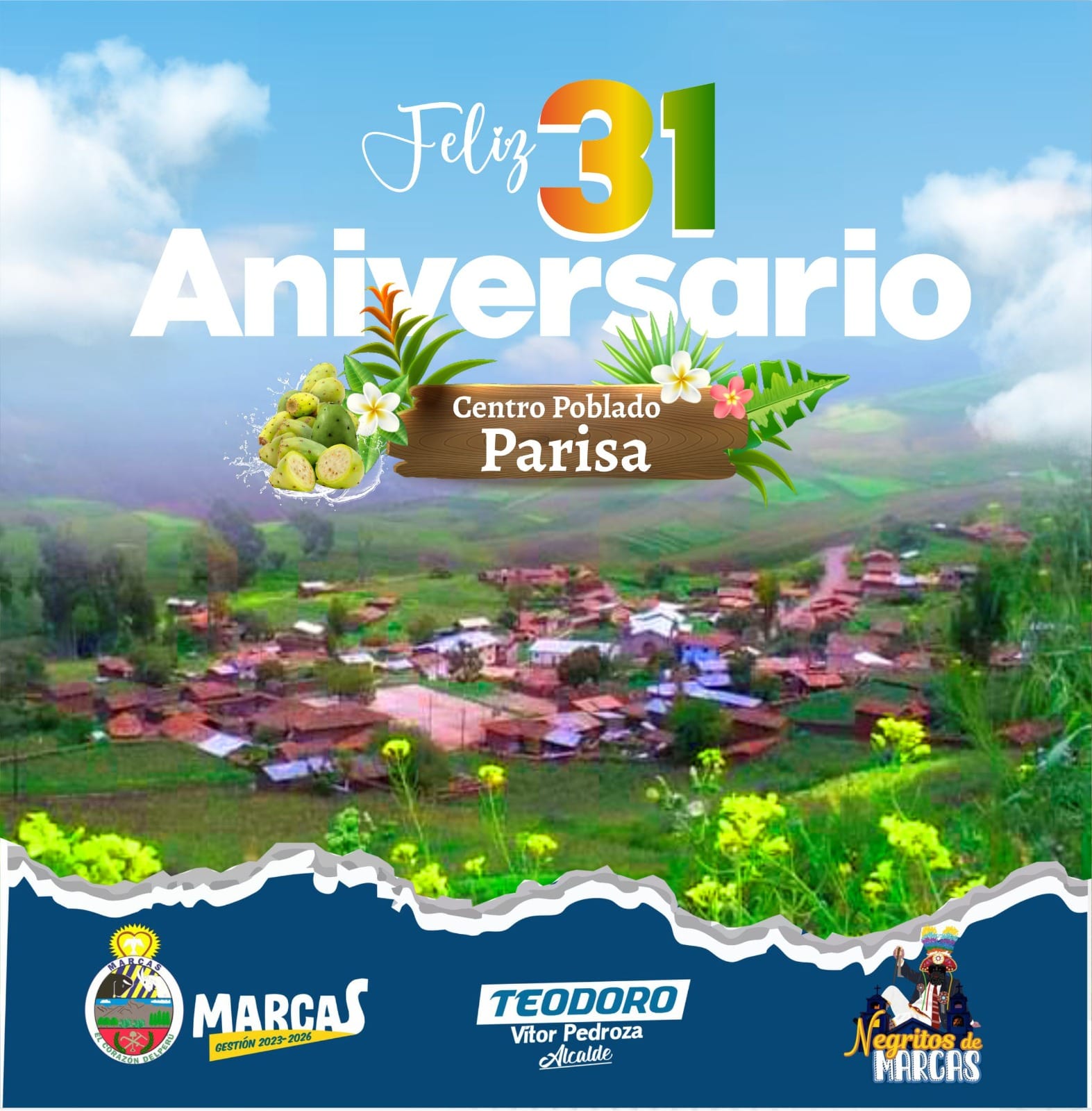 ANIVERSARIO DEL CENTRO POBLADO DE PARISA