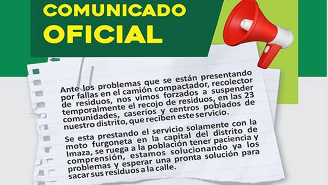 Comunicado