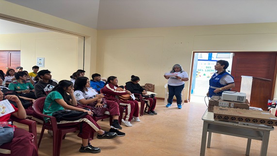 Zonal de Trabajo de Paita organizó Capacitación en I.E. Eliceo Alcides Bernal