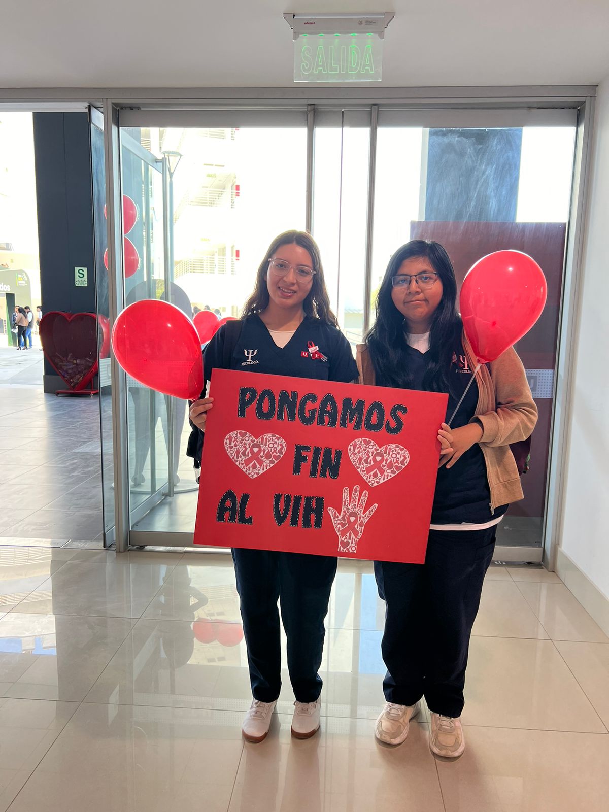 Campaña de tamizaje de enfermedades de transmisión sexual a la Universidad Tecnológica del Perú