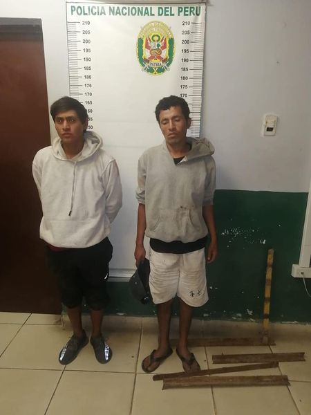 CAPTURAN A SUJETOS ROBANDO REJILLAS DE DREN SAN JOSÉ