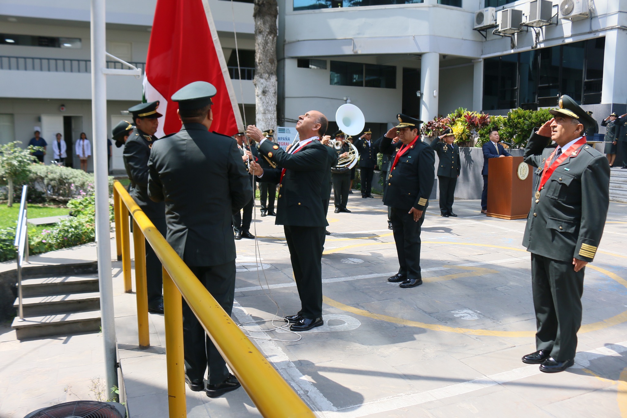 Ceremonia por el 35° Aniversario de la Policía Nacional del Perú