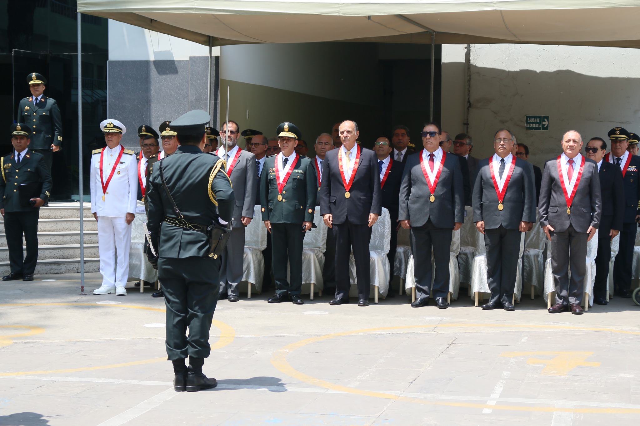 Ceremonia por el 35° Aniversario de la Policía Nacional del Perú