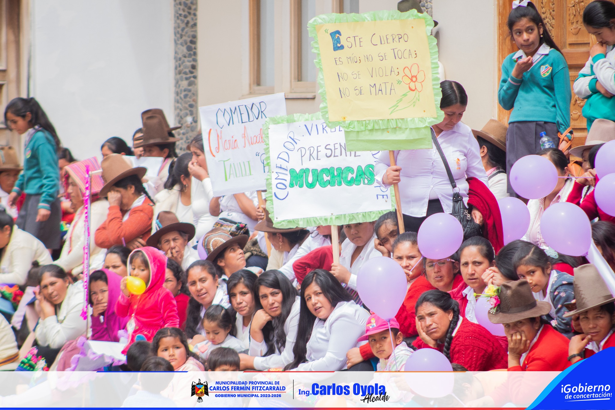 No mas violencia hacia la Mujer.