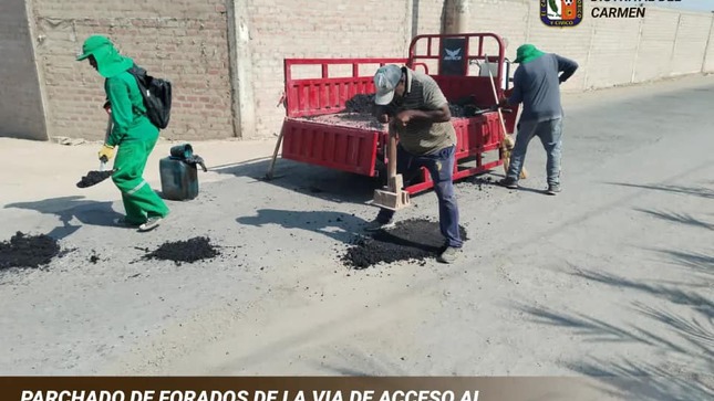 INICIAMOS MANTENIMIENTO DE LA VIA DE ACCESO AL CENTRO POBLADO SAN JOSÉ