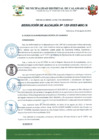 Vista preliminar de documento R.A Nº 0129-2023-MDC/A