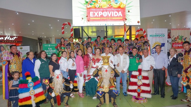 Expovida Huánuco congregará a más de 60 emprendedores de la selva y la sierra de la región