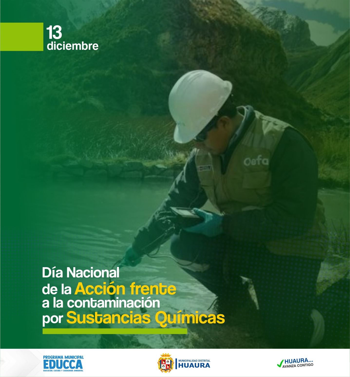 DÍA NACIONAL DE LA ACCIÓN FRENTE A LA CONTAMINACIÓN POR SUSTANCIAS QUÍMICAS