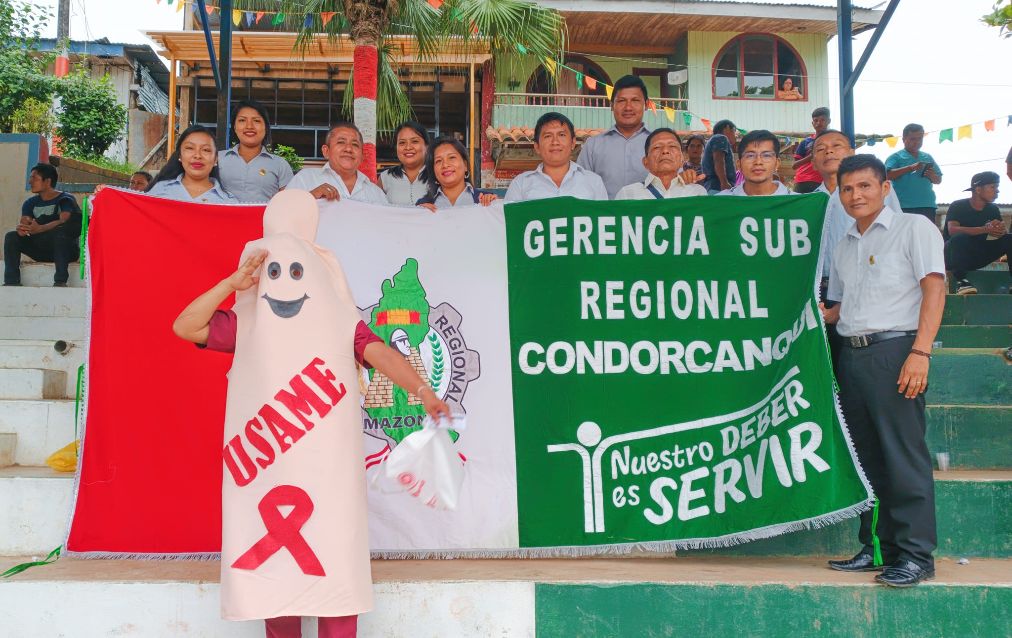 GSRC participa en ceremonia cívica por 17° aniversario de HISMN
