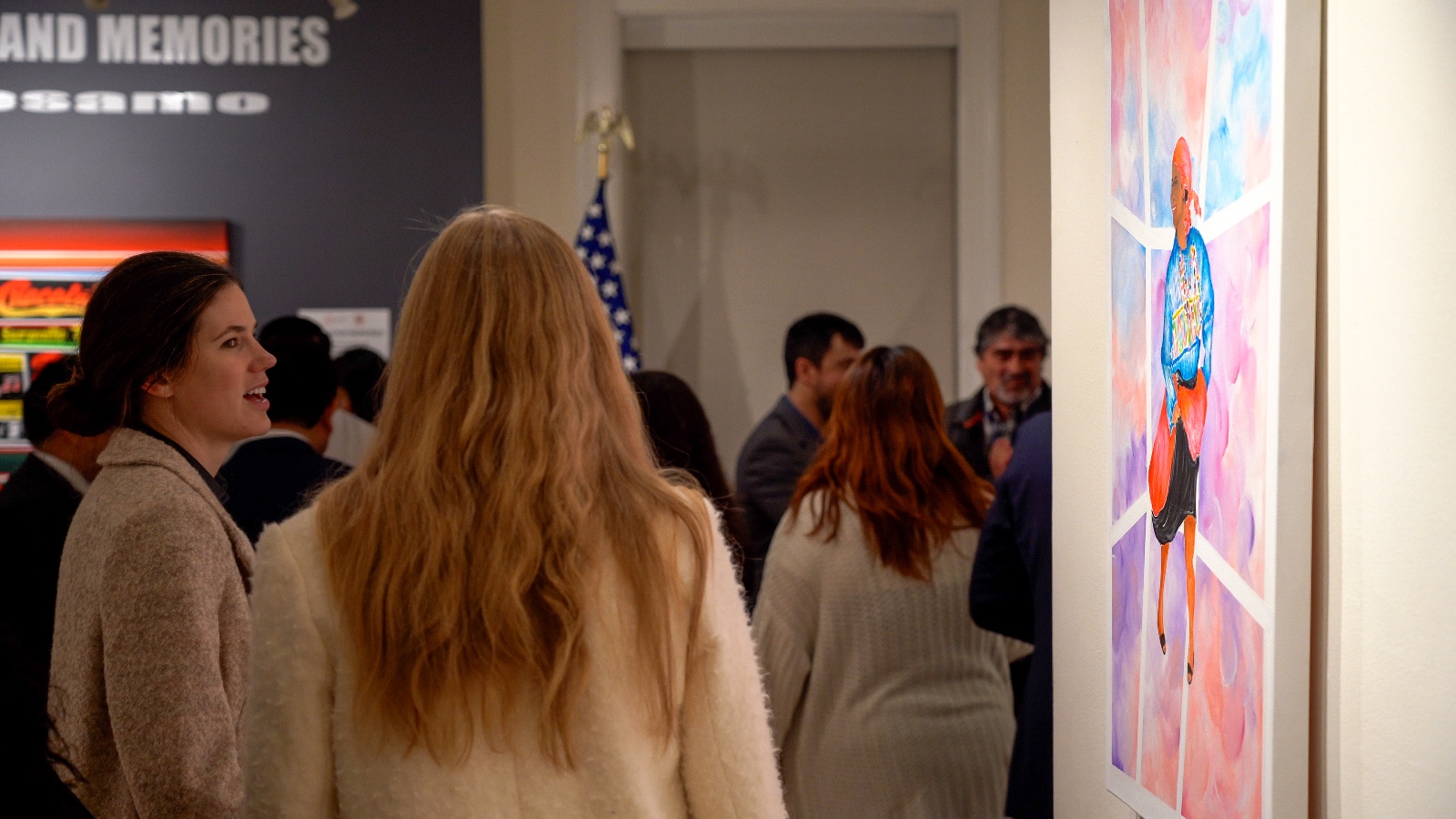 Inauguración de la exhibición “Art, Dances and Memories” en Estados Unidos
